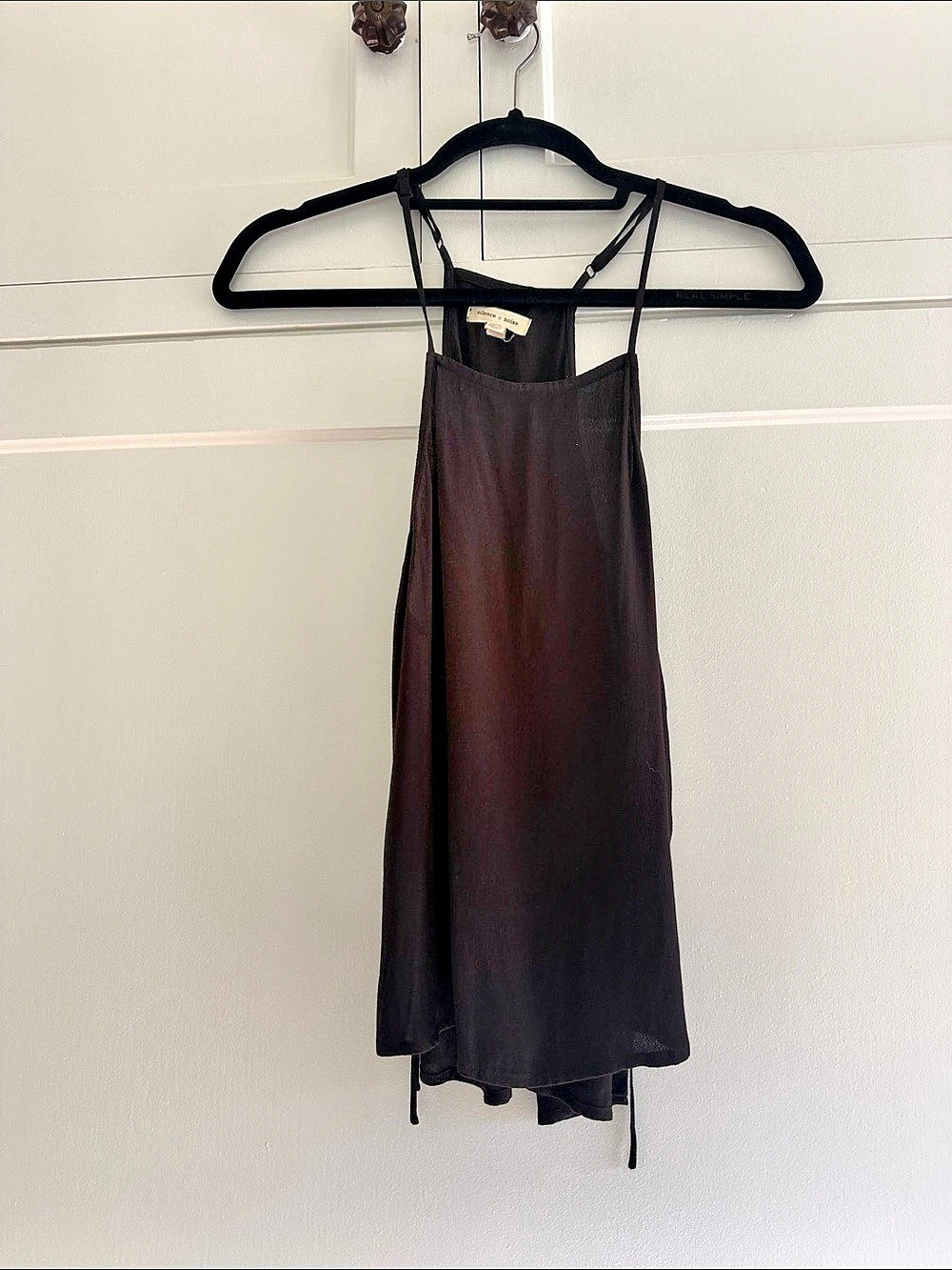 Black Slip Shirt Like New
